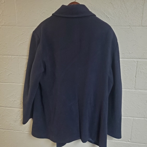 Polo by Ralph Lauren Navy Cashmere Peacoat Size XL - Picture 6 of 9